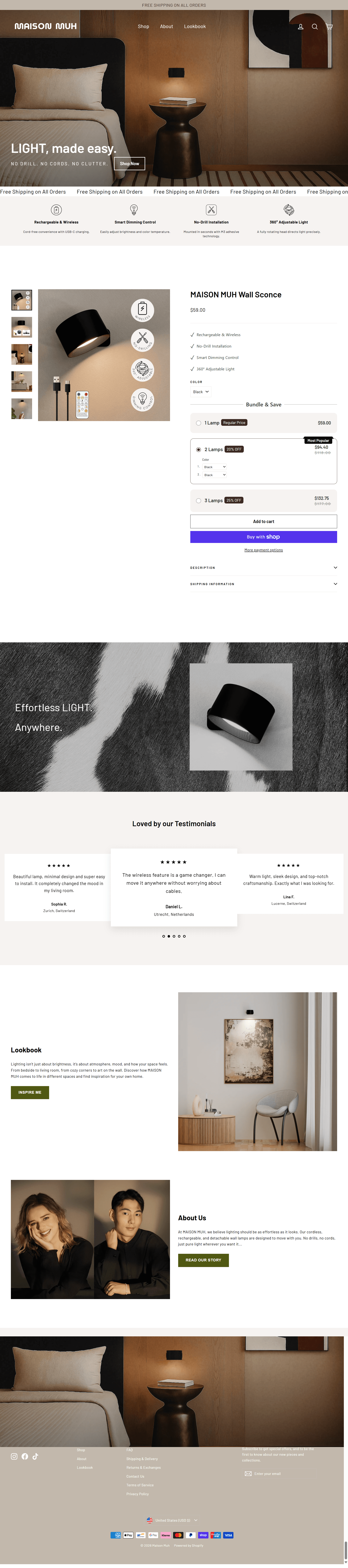 maisonmuh.com website